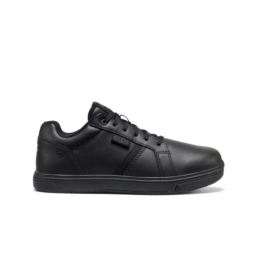Men's Kenton Wtx Work Shoe (Soft Toe)  |  Black/Black 1
