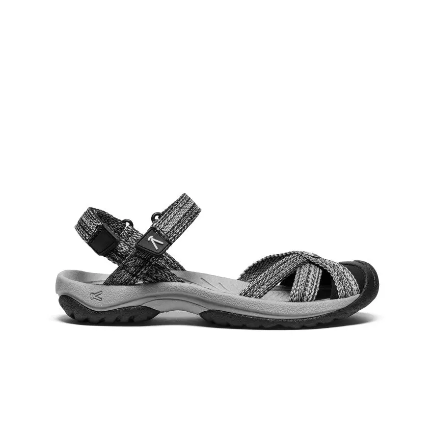 Women's Bali Strap Sandal  |  Alloy/Black 1