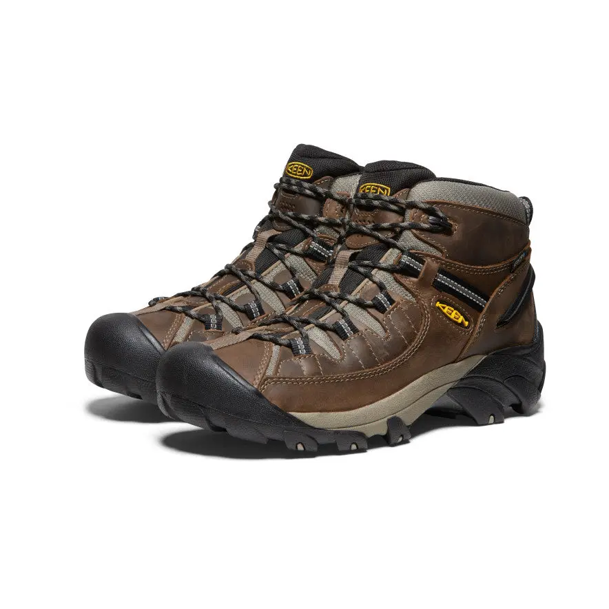 Men's Targhee Ii Mid Waterproof Hiking Boots | Shitake/Brindle 2