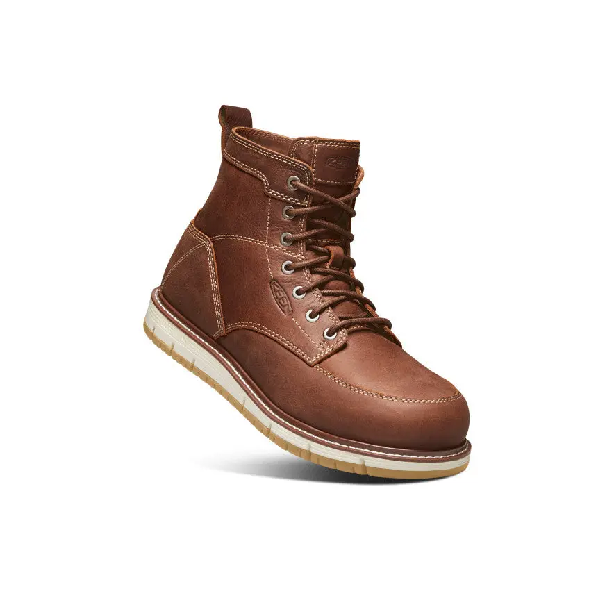 Men's San Jose 6" Boot (Aluminum Toe) | Gingerbread/Gum 3