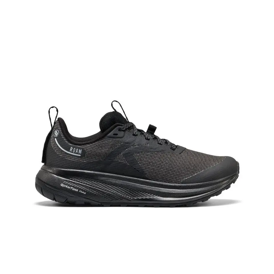 Women's Roam Trail Running Shoe  |  Black/Black 1