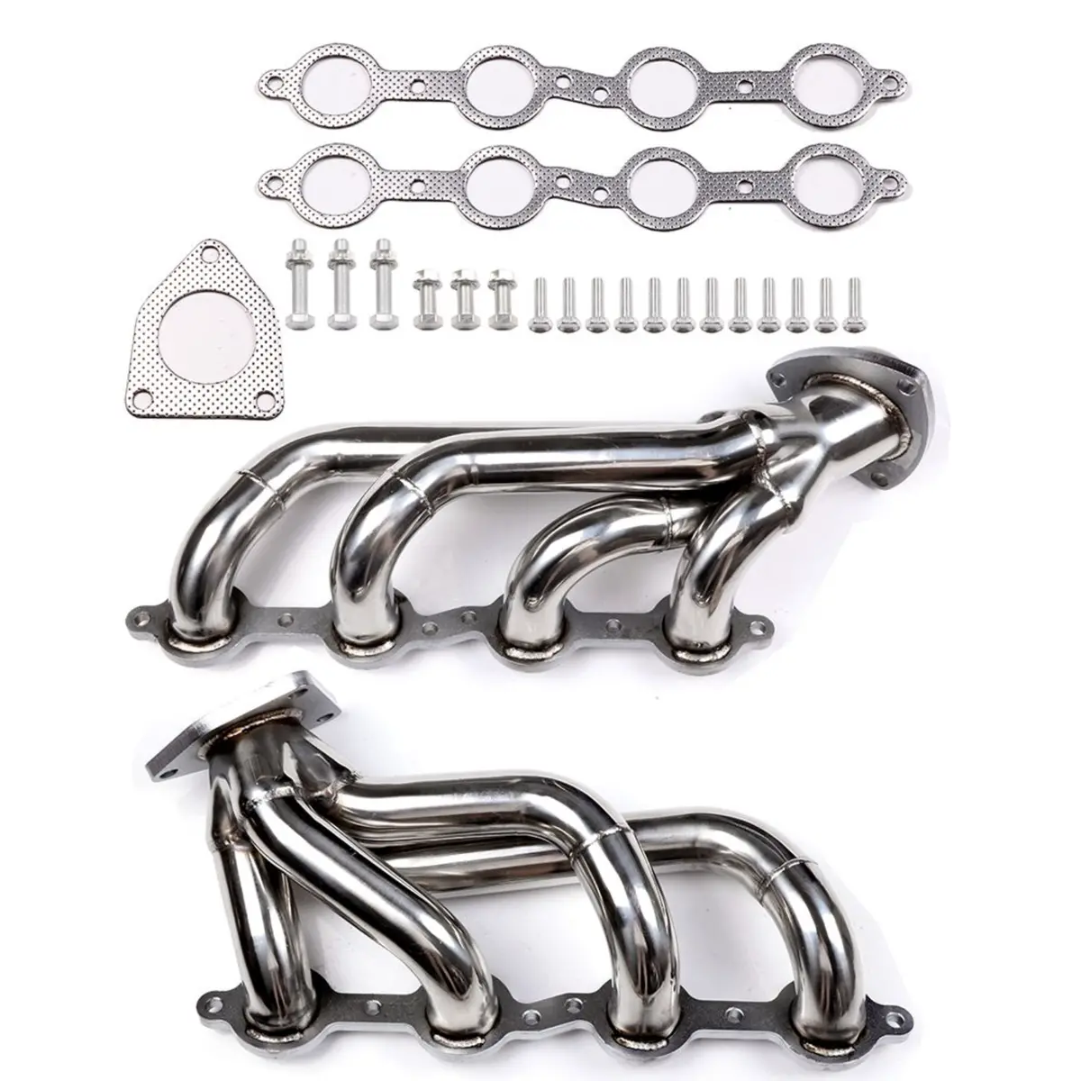 Exhaust Manifold Header For 00-01 Gmc Yukon 4.8L 5.3L / 99-01 Gmc Sierra 1500 2500 1