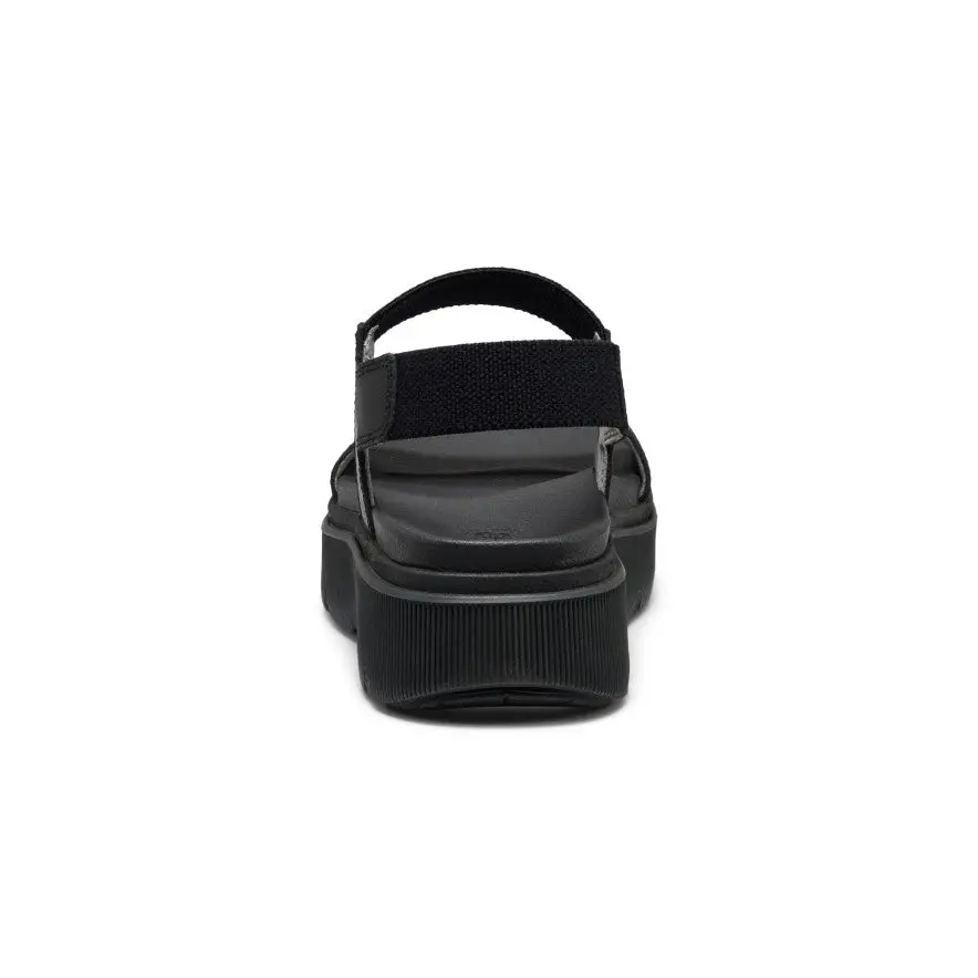 Women's Elle Mila Backstrap Sandal | Black/Black 5