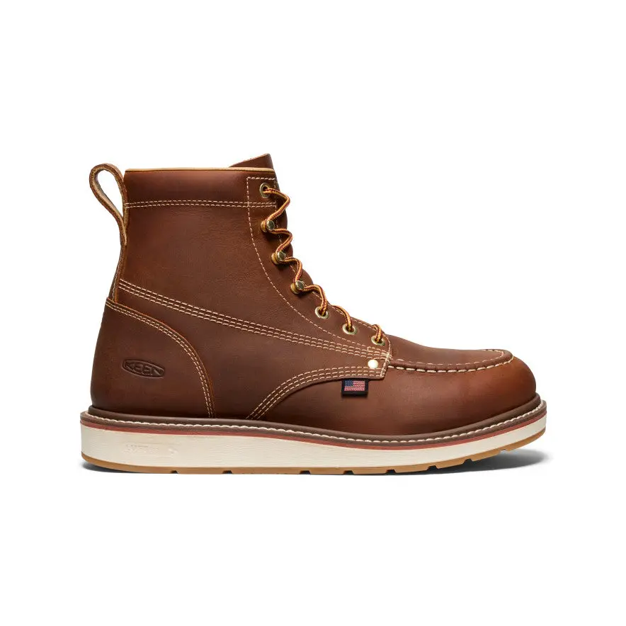Men's Liberty 6" Boot (Soft Toe)  |  Leather Brown/Birch 1