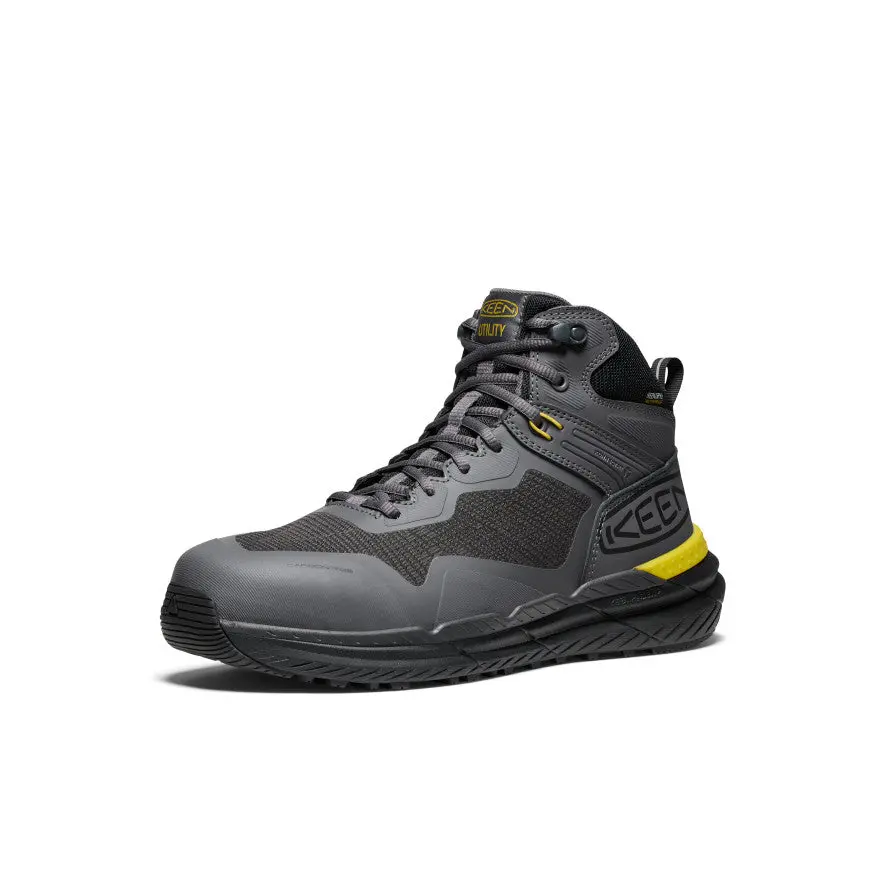 Men's Synchro Waterproof Work Boot (Carbon Toe) | Magnet/Black 3