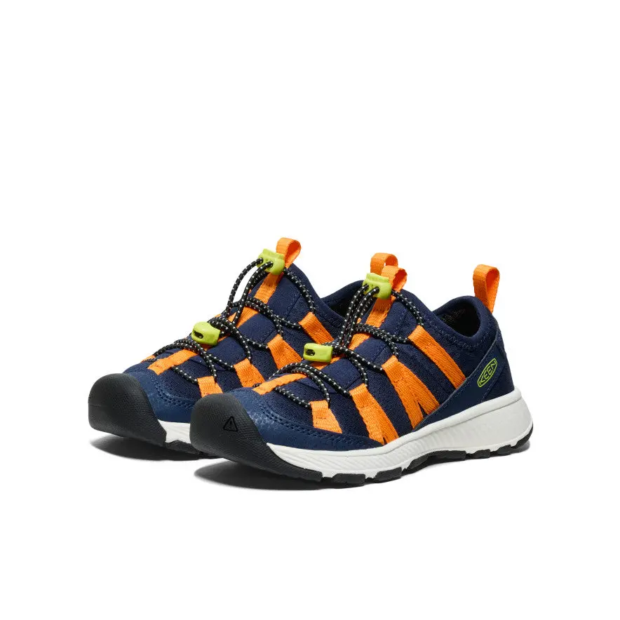 Little Kids' Motozoa Sneaker | Naval Academy/Bright Marigold 2