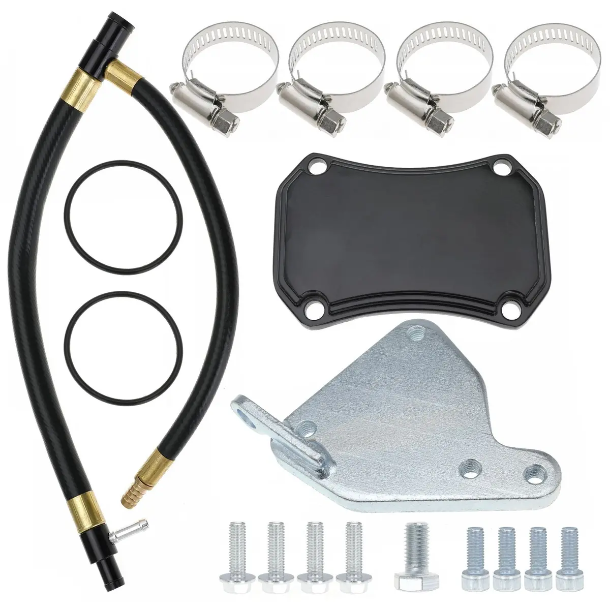 Egr Delete Kit For 2011-2015 6.6 Duramax Lml Chevy Silverado Gmc Sierra 2500 3500 1