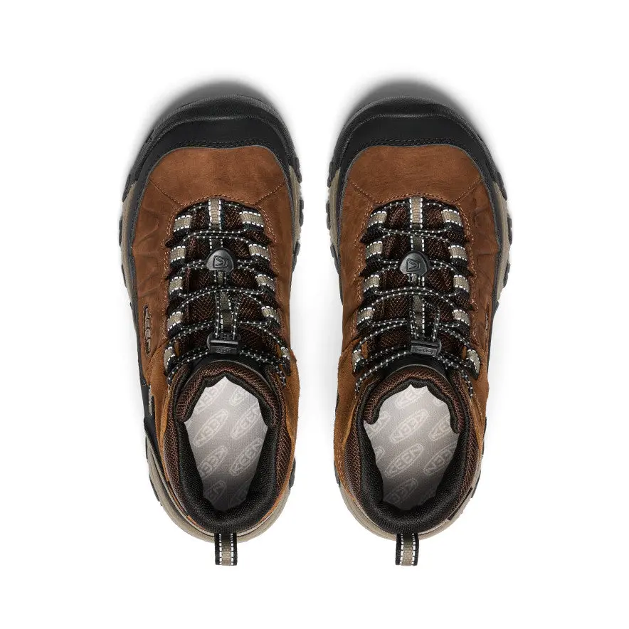 Big Kids' Targhee Iv Waterproof Hiking Boot | Bison/Brindle 4