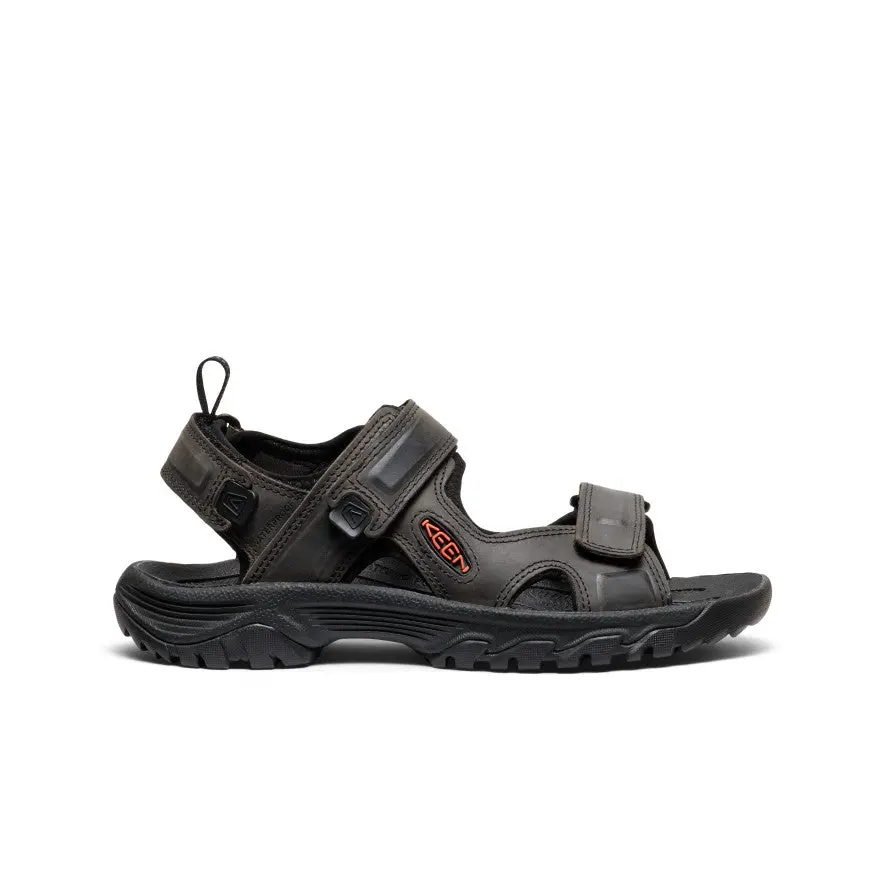 Men's Targhee Iii Open Toe Sandal  |  Grey/Black 1