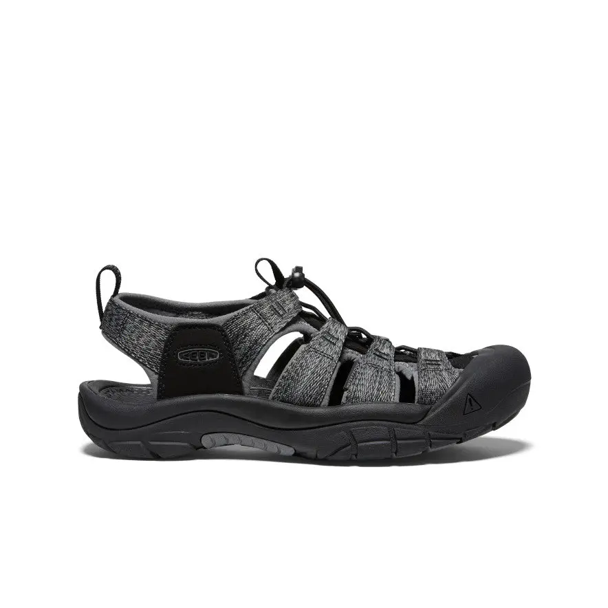 Men's Newport H2 Sandal  |  Black/Steel Grey 1