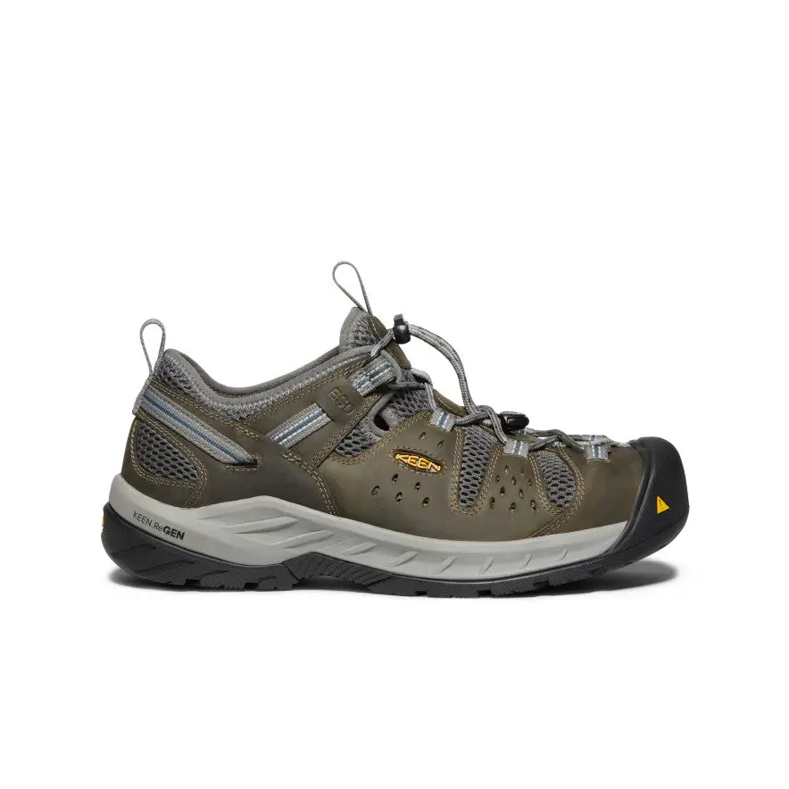 Men's Atlanta Cool Ii Esd (Steel Toe)  |  Gargoyle/Midnight Navy 1