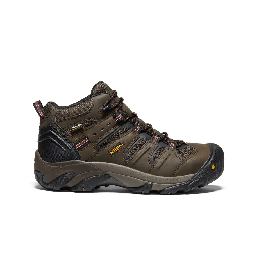 Men's Lansing Mid Waterproof (Steel Toe)  |  Cascade Brown/Brindle 1