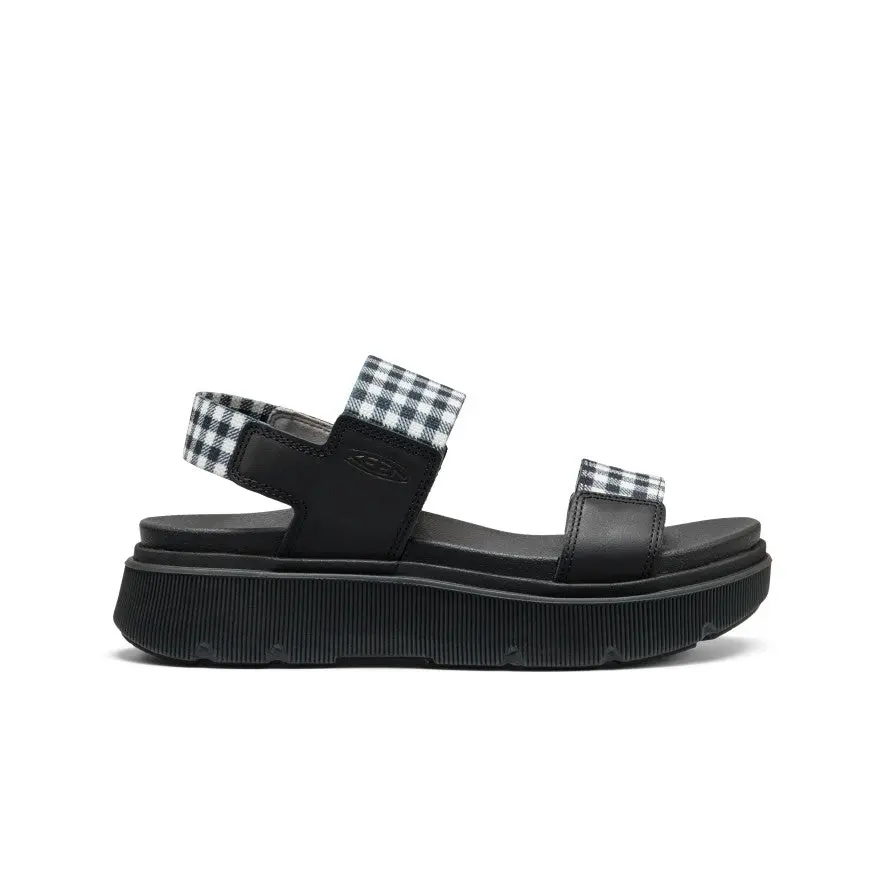 Women's Elle Mila Backstrap Sandal  |  Black/Multi Black 1