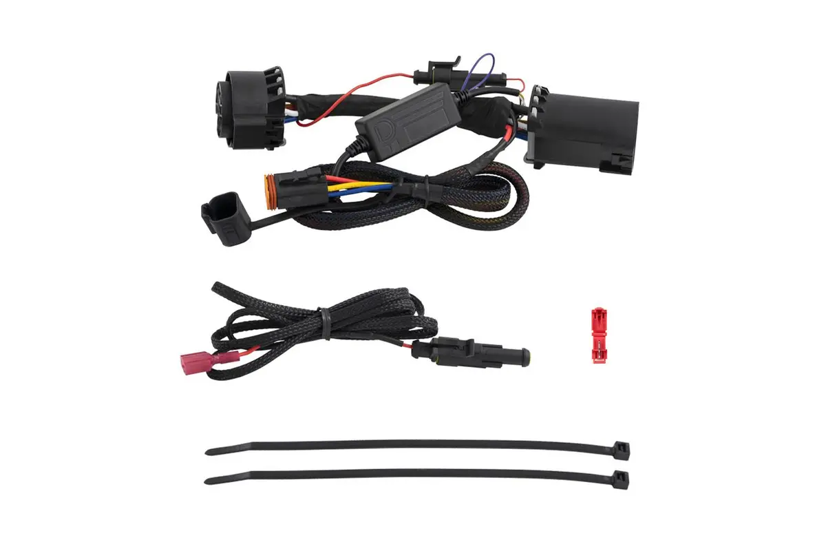Diode Dynamics Stage Series C1r 7-Pin Single-Output Trailer Hitch Wiring Kit - Dd4146 1