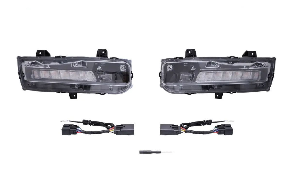 Elite Series Combination Fog Lamp For 2018-2023 Ford Mustang (Usdm) (Pair) 1