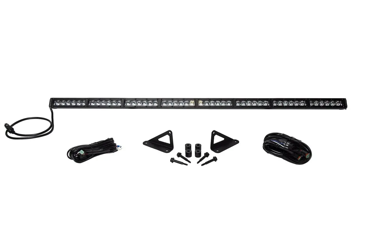 2020-2025 Jeep Gladiator Hood Led Lightbar Kit 1