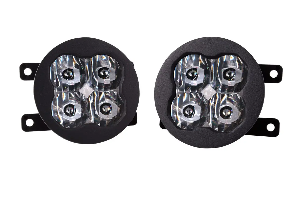 Ss3 Led Fog Light Kit For 2009-2021 Nissan Frontier (W/ Amber Backlights) 1