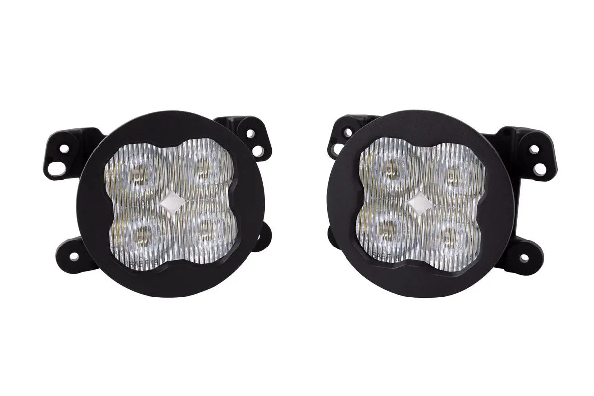Ss3 Led Fog Light Kit For 2018-2023 Jeep Jl Wrangler (W/ Amber Backlights) 10