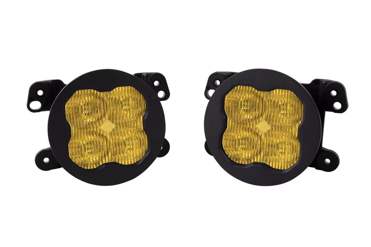 Ss3 Led Fog Light Kit For 2005-2007 Dodge Magnum (W/ Amber Backlights) 4