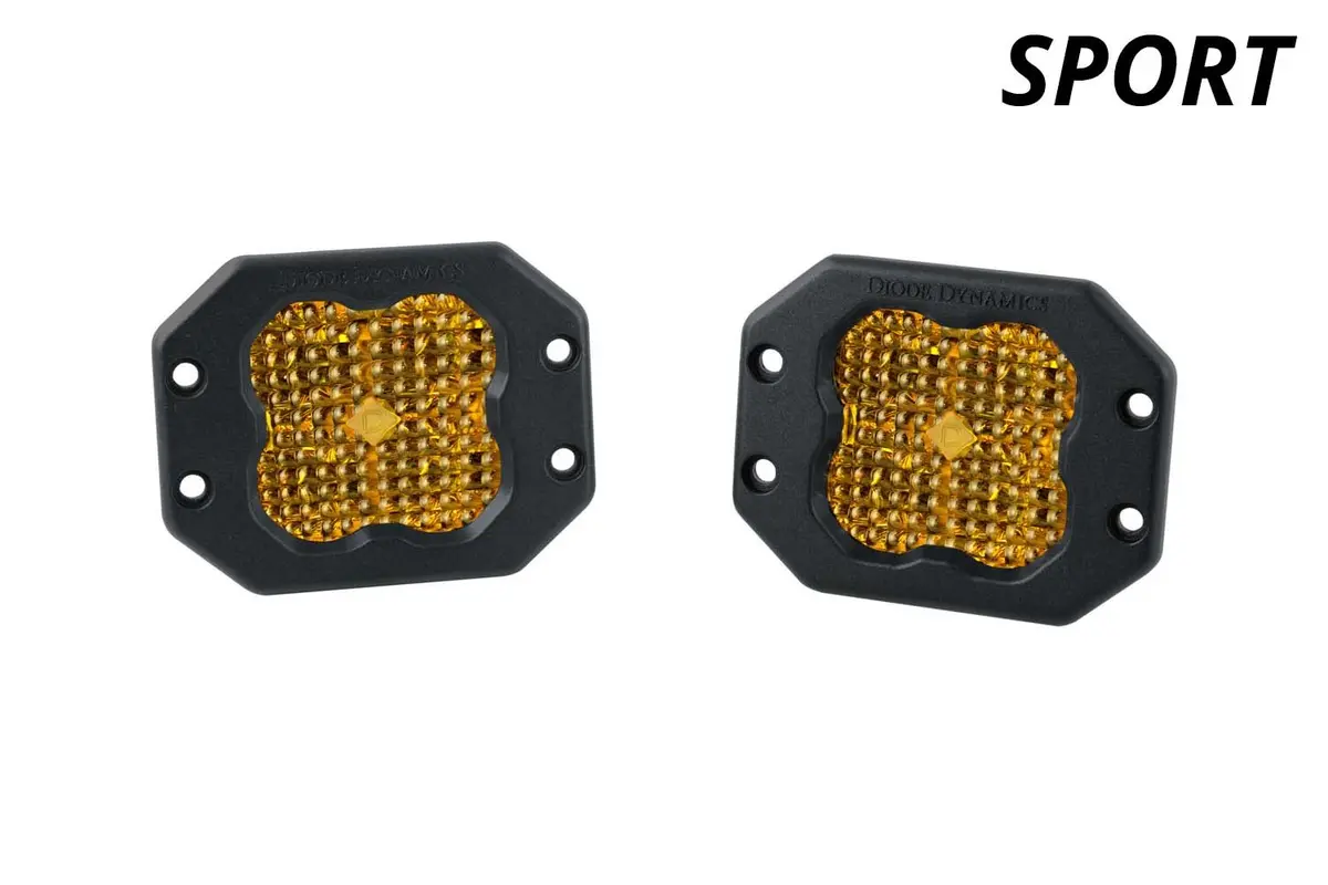 Diode Dynamics Ss3 Sport Stage Series 3" Flush Mount Led Pod (Pair) 8