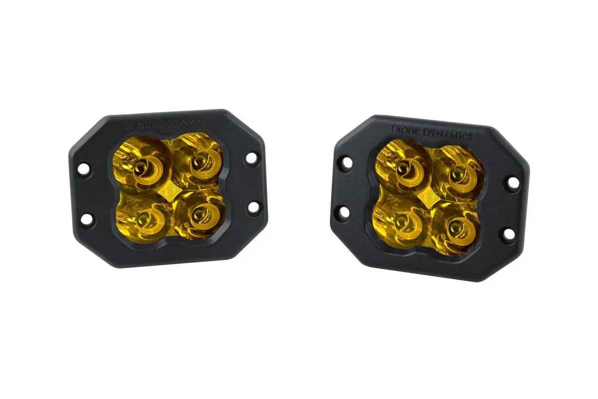 Diode Dynamics Stage Series 3" Pro Flush Mount Led Pod (Pair) 2