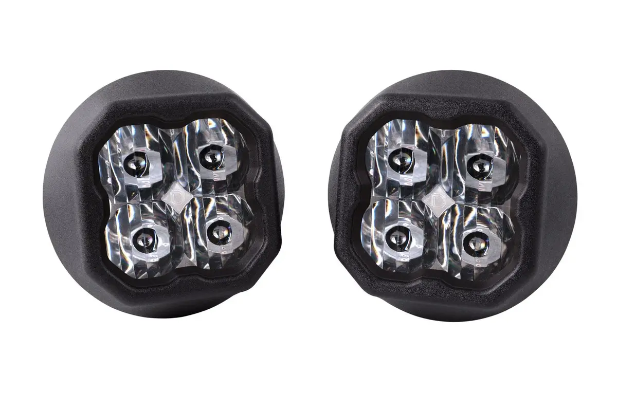 Ss3 Led Fog Light Kit For 2012-2018 Chevrolet Sonic (W/ Amber Backlights) 4