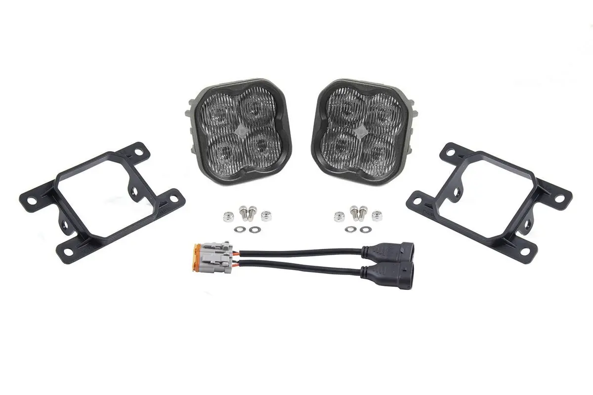Ss3 Led Fog Light Kit For 2019-2023 Ram 1500 (Non-Led) (W/ Amber Backlights) 4