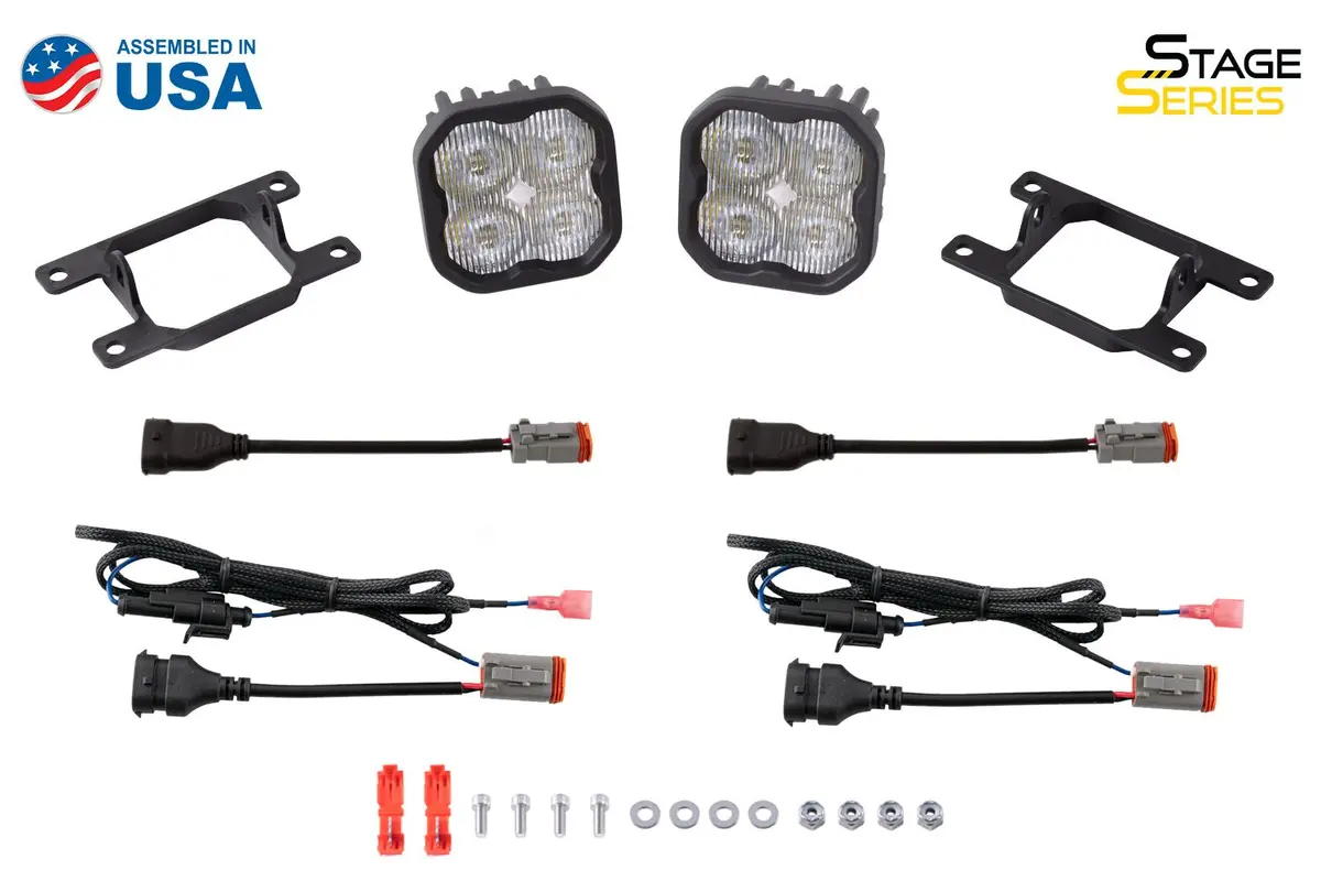 Ss3 Led Fog Light Kit For 2019-2022 Subaru Ascent (W/ Amber Backlights) 5