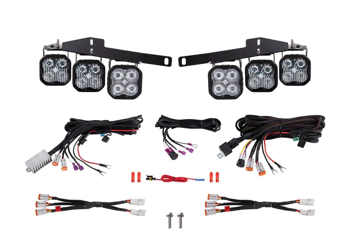Ss3 Led Fog Light Kit For 2017-2020 Ford Raptor 1