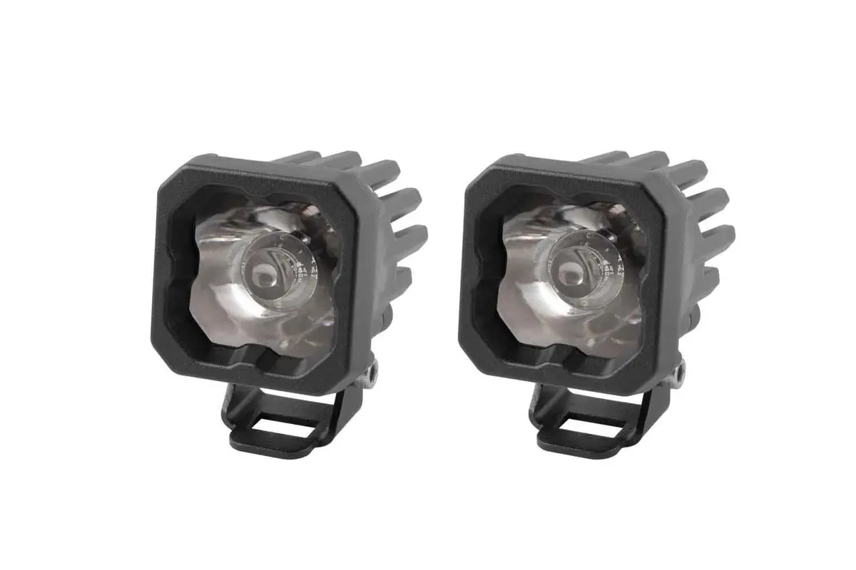 Diode Dynamics Stage Series C1 Ssc1 White Pro Standard Led Pod Light (Pair) 1