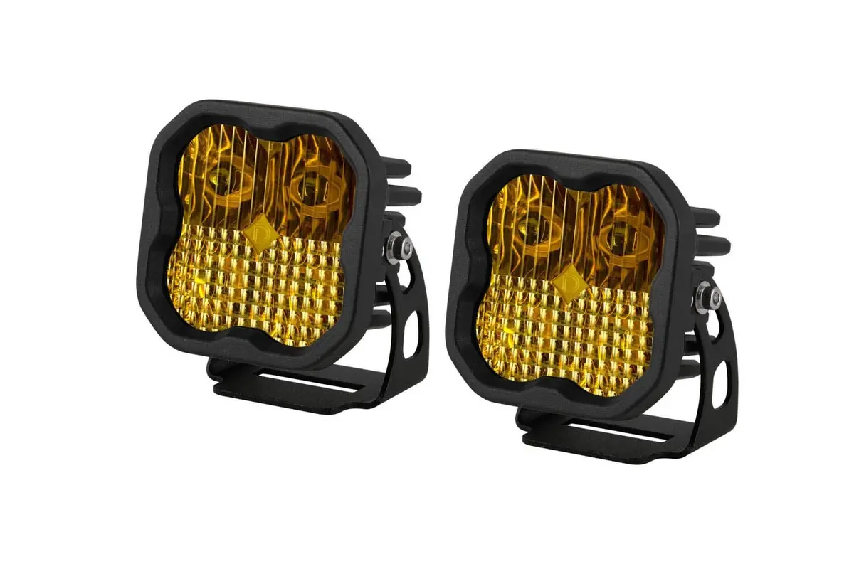 Diode Dynamics Ss3 Stage Series 3" (Yellow) Sport Standard Led Pod (Pair) 4