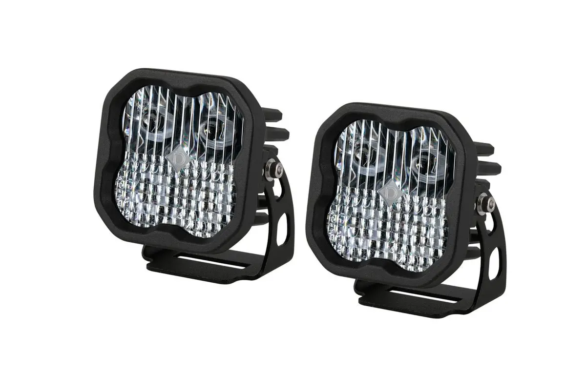 Diode Dynamics Ss3 Stage Series 3" Pro Standard Led Pod (Pair) (White Main Light) 1
