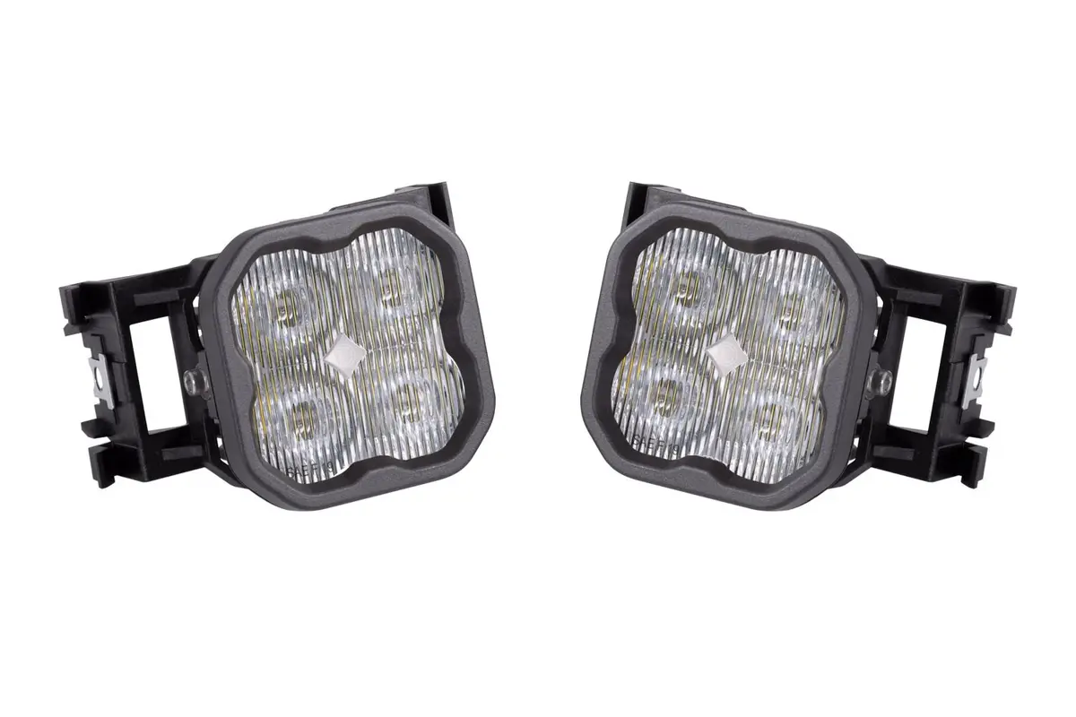 Ss3 Led Fog Light Kit For 2011-2014 Subaru Wrx/Sti (W/ Amber Backlights) 1