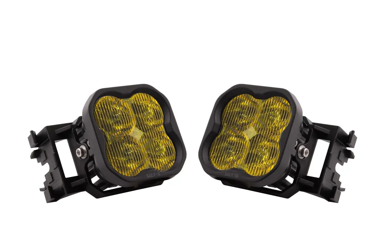 Ss3 Led Fog Light Kit For 2011-2014 Subaru Wrx/Sti (W/ Amber Backlights) 2