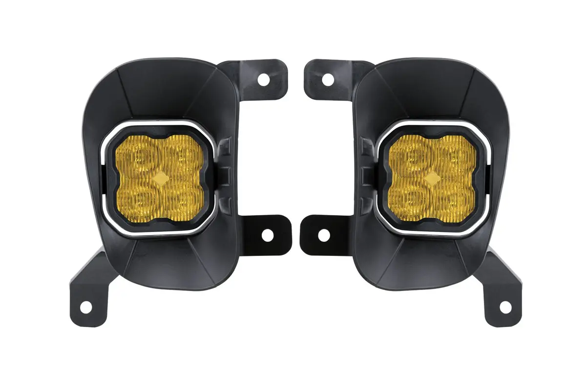 Ss3 Led Fog Light Kit For 2013-2018 Ram 1500 (W/ Amber Backlights) 2