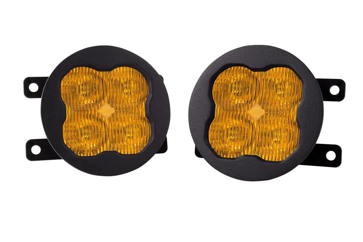 Ss3 Led Fog Light Kit For 2010-2014 Honda Insight (W/ Amber Backlights) 5