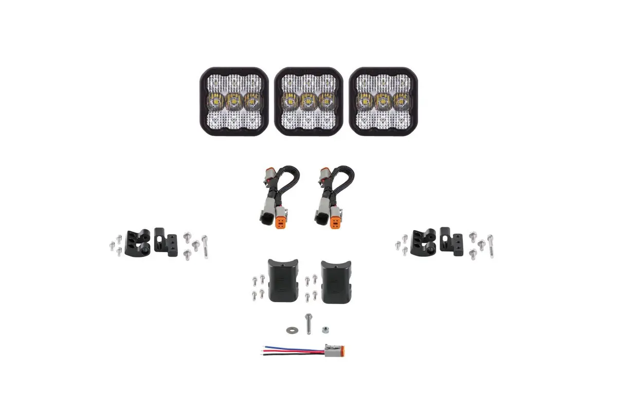 Ss5 Crosslink 3-Pod Led Light Bar (One) 1