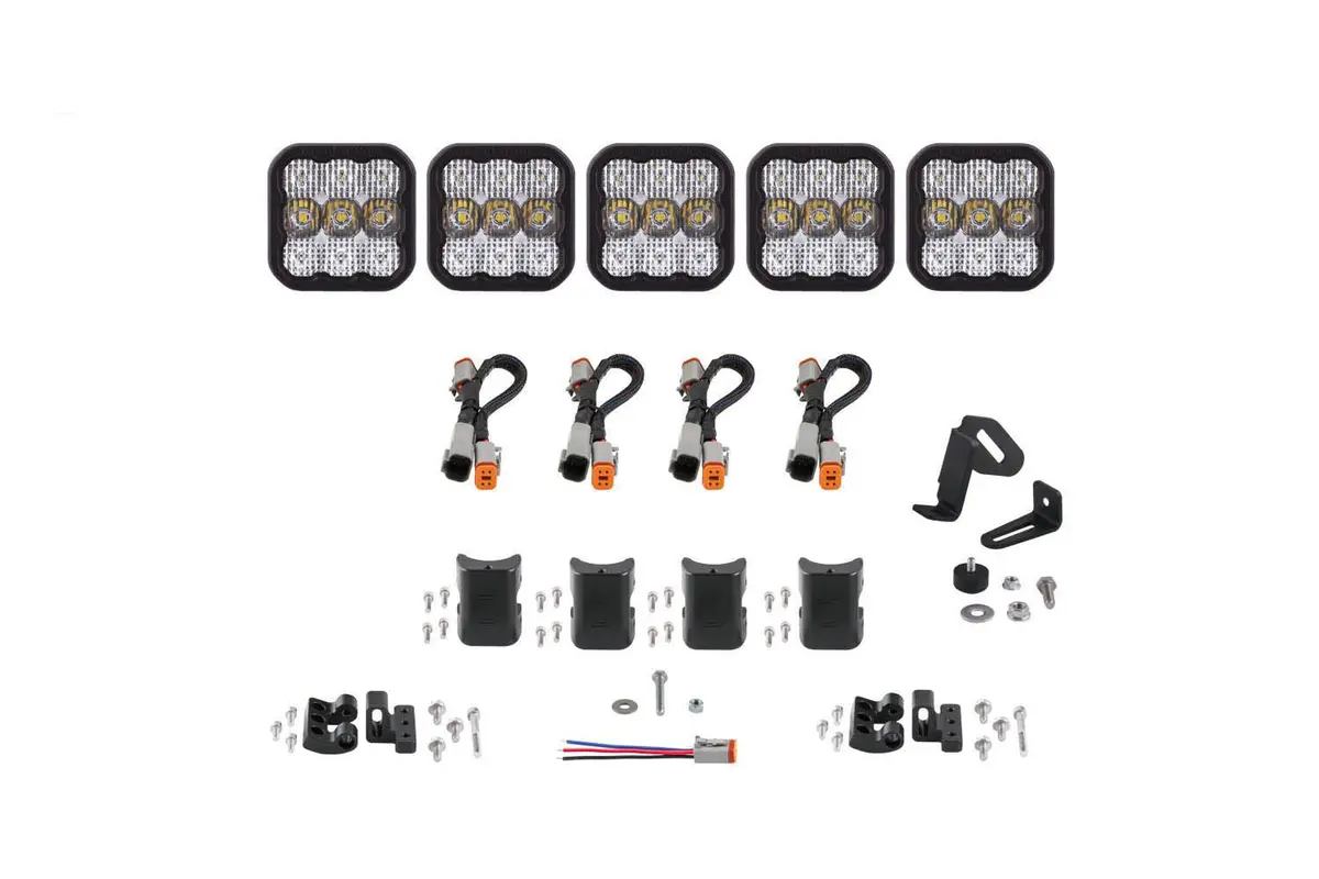 Ss5 Crosslink 5-Pod Led Light Bar (One) 1