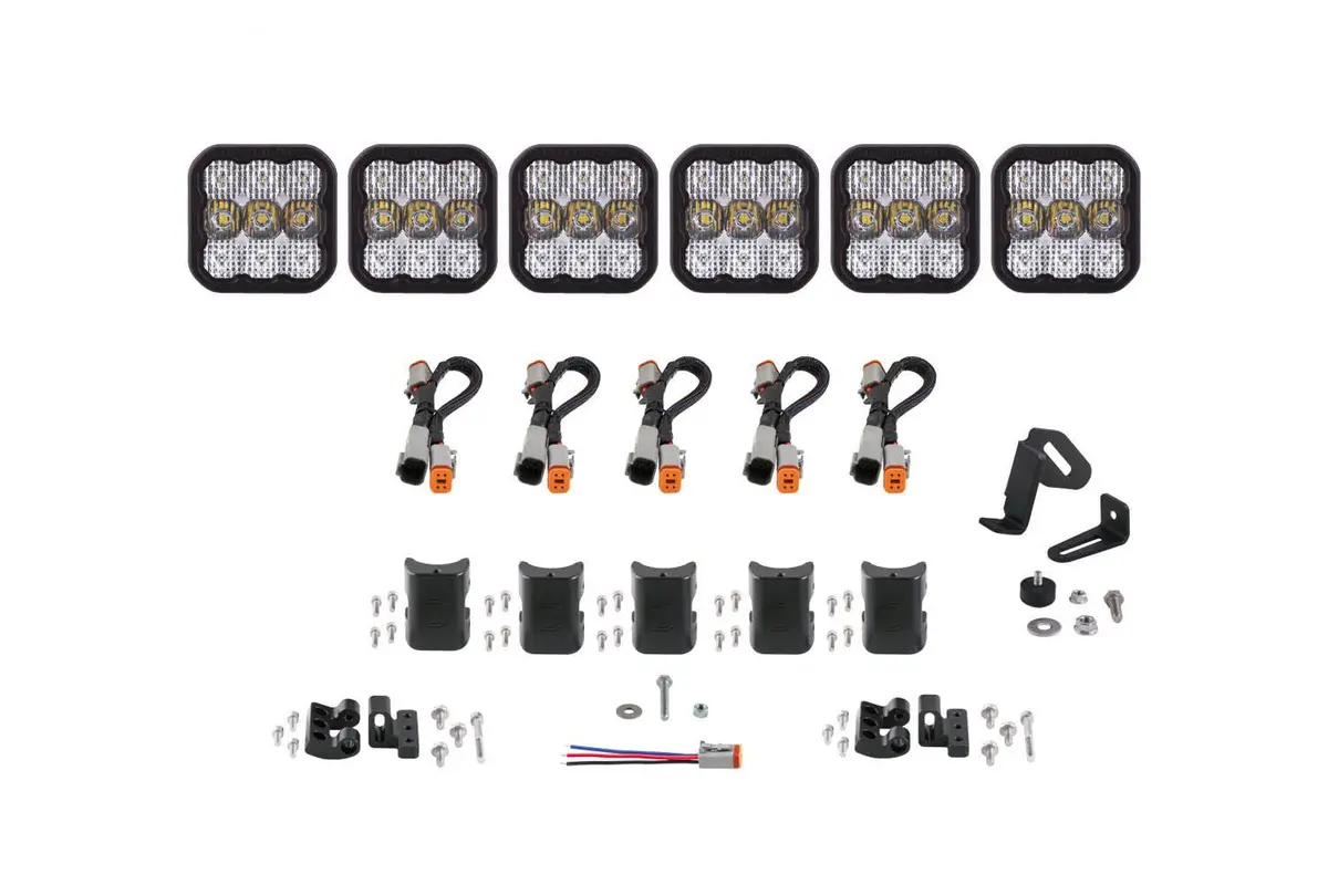 Ss5 Crosslink 6-Pod Led Light Bar (One) 1