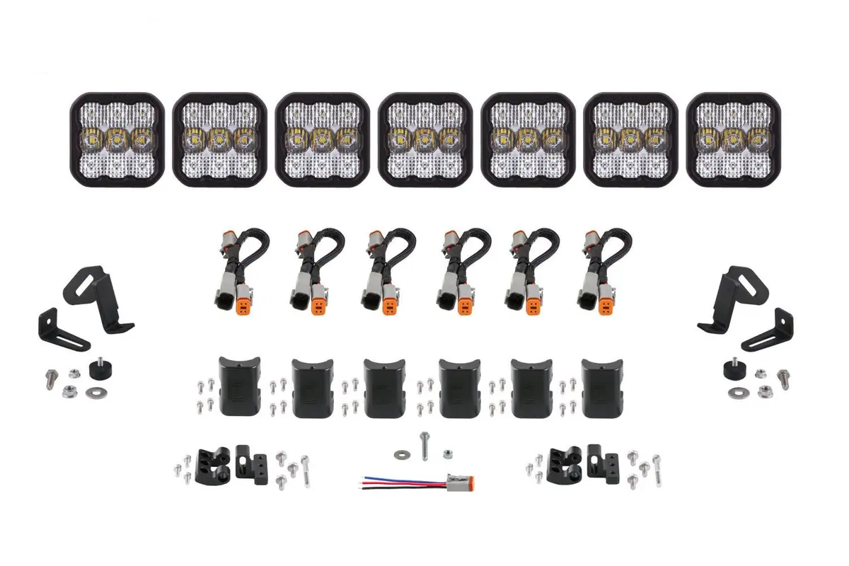 Ss5 Crosslink 7-Pod Led Light Bar (One) 1