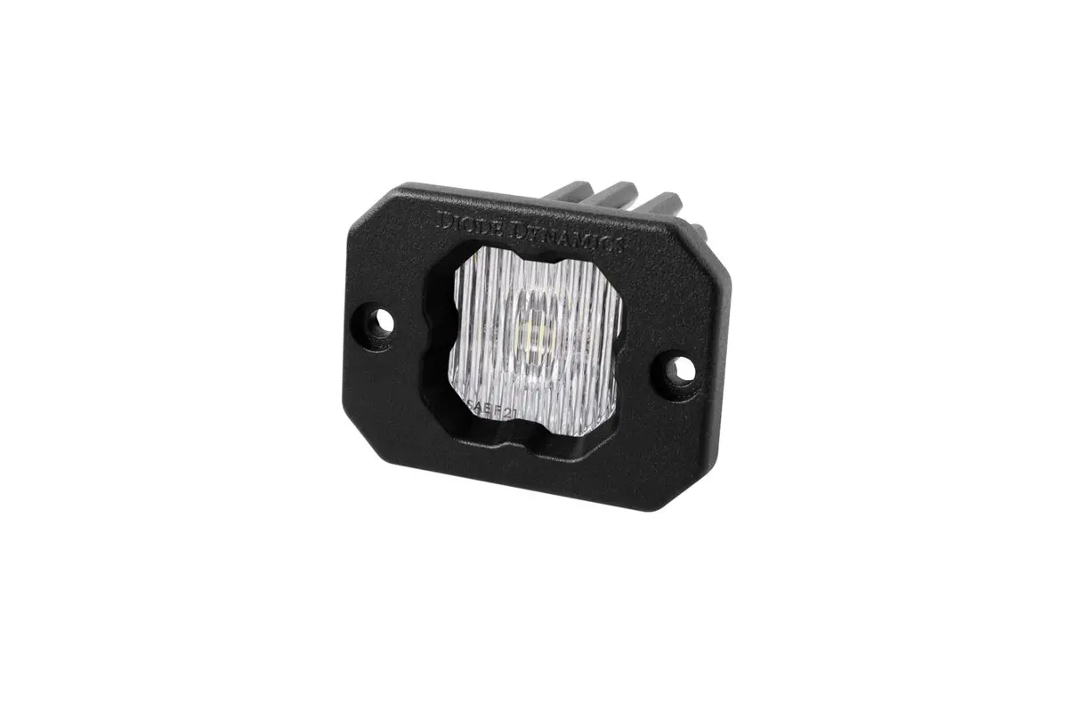 Stage Series C1 White Sae Fog Flush Mount Led Pod (One) 1