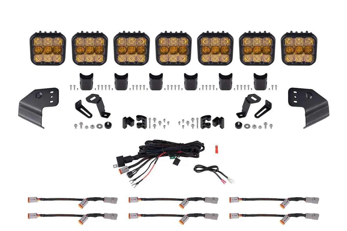 Ss5 Windshield Crosslink Lightbar Kit For 2021-2025 Ford Bronco 3