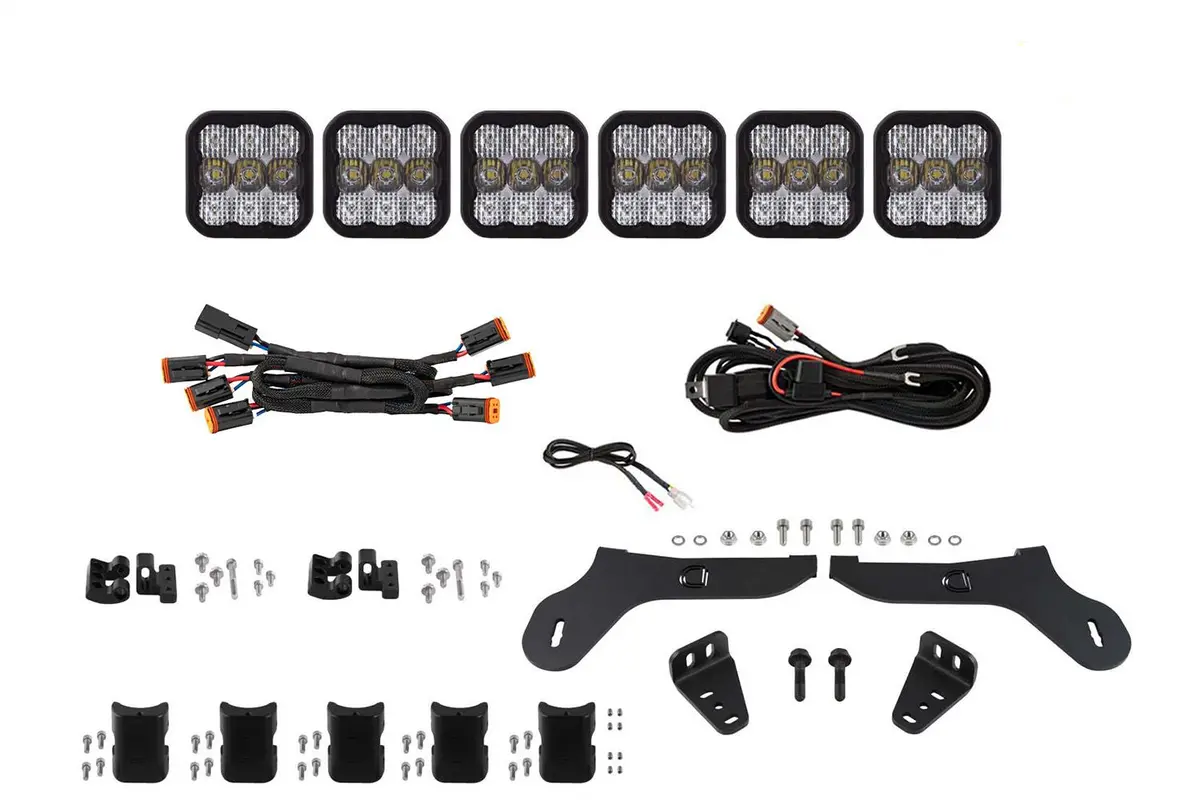 Ss5 Grille Crosslink Lightbar Kit For 2017-2020 Ford Raptor 1