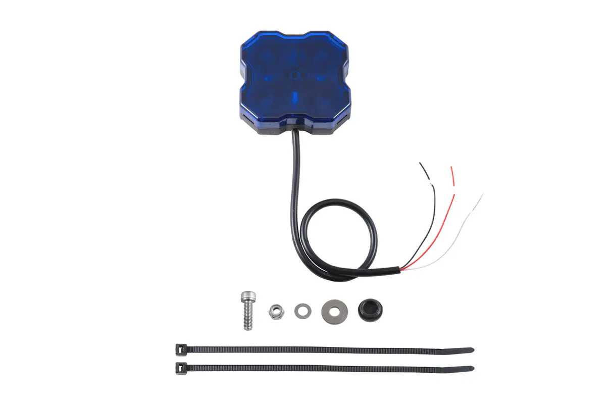 Diode Dynamics Stage Series Single-Color Led Rock Light, Blue Hookup (One) - Dd7433 1