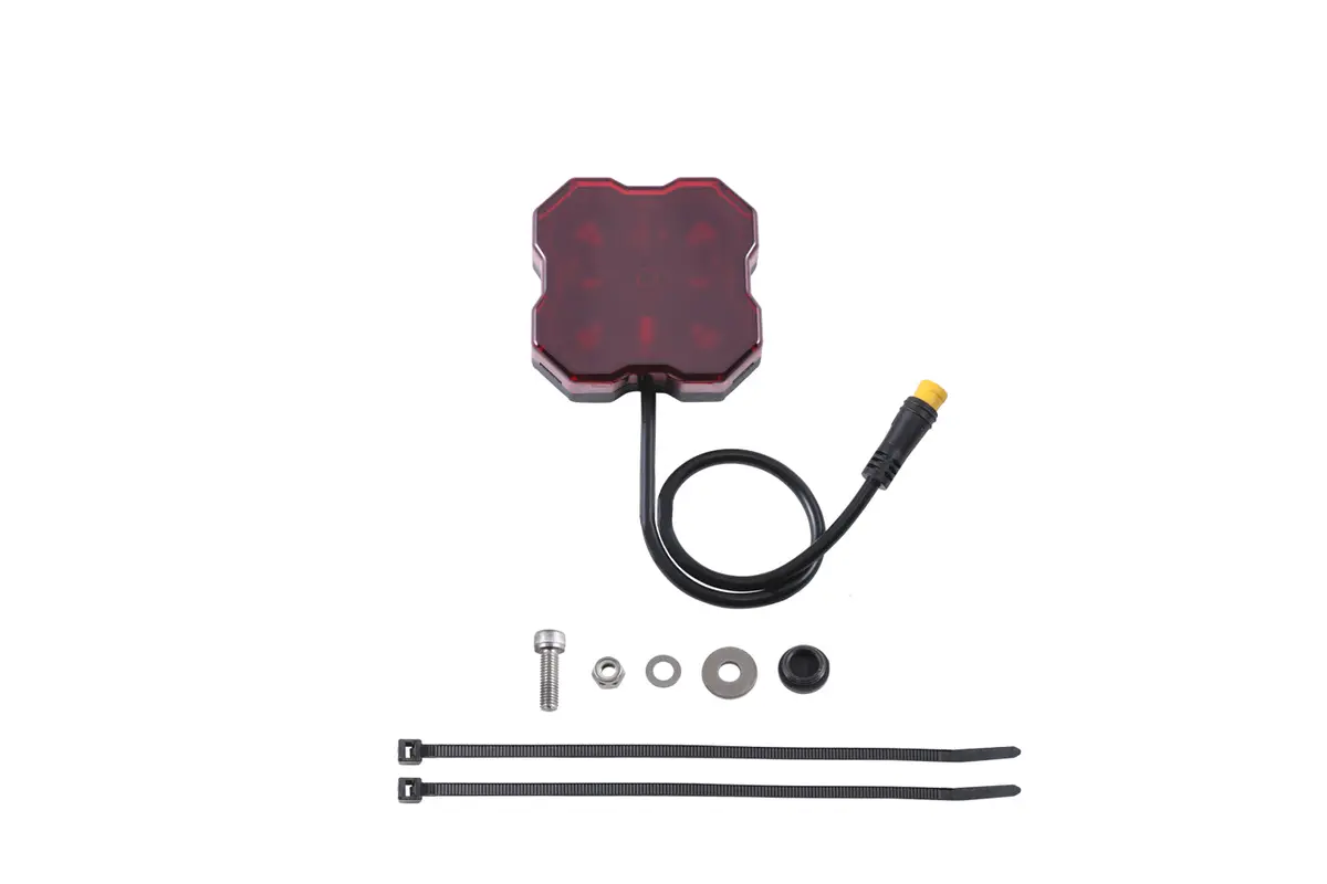 Diode Dynamics Stage Series Single-Color Led Rock Light, Red M8 (One) - Dd7437 1