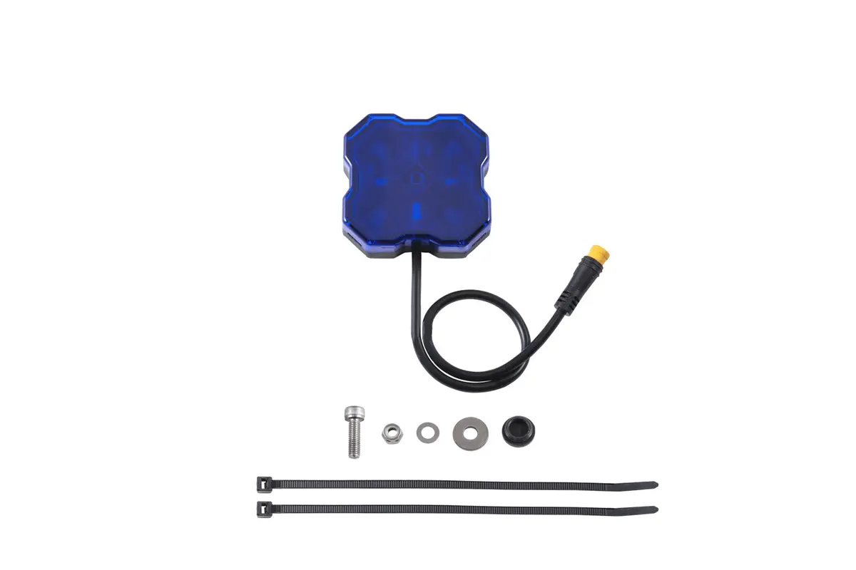 Diode Dynamics Stage Series Single-Color Led Rock Light, Blue M8 (One) - Dd7439 1