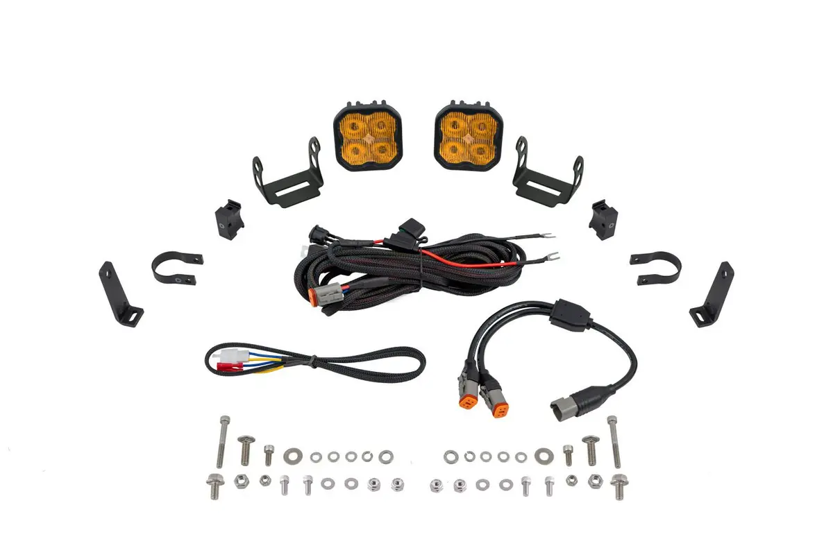 Ss3 Bumper Led Pod Light Kit For 2020-2023 Polaris Rzr Pro 12