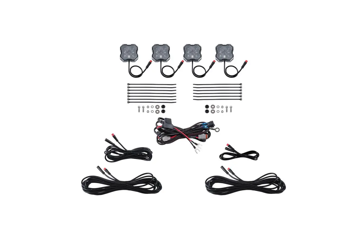 Stage Series Rgbw Led Rock Light Kit ( 4 / 8 / 12 ) Pack 7