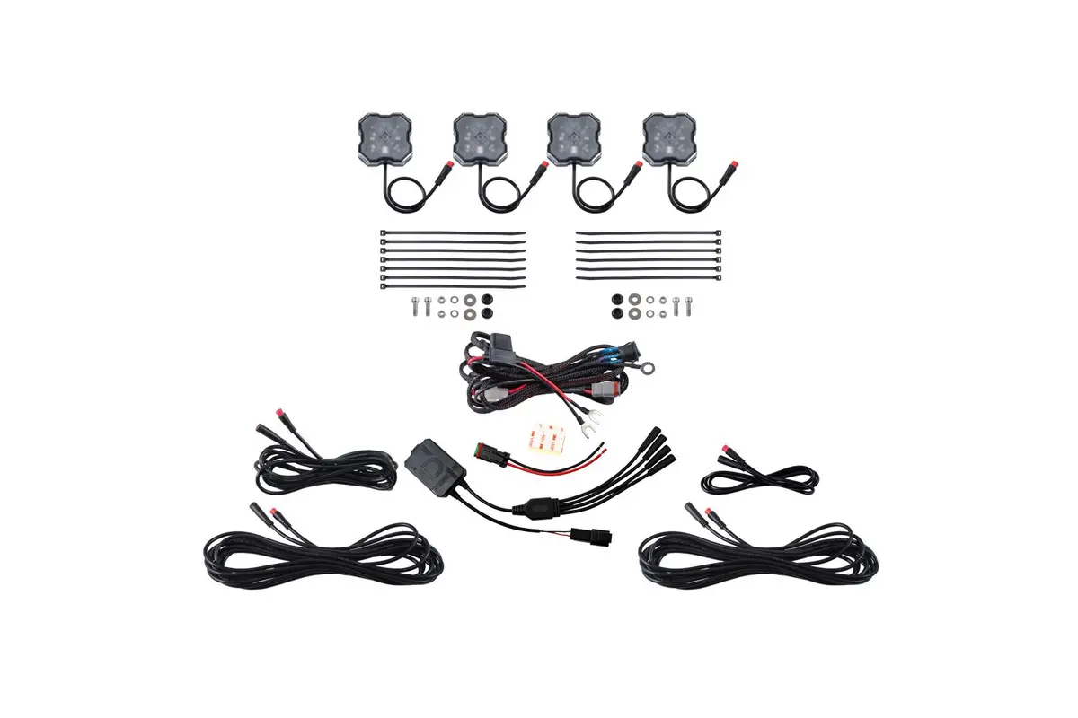 Stage Series Rgbw Led Rock Light Kit ( 4 / 8 / 12 ) Pack 8