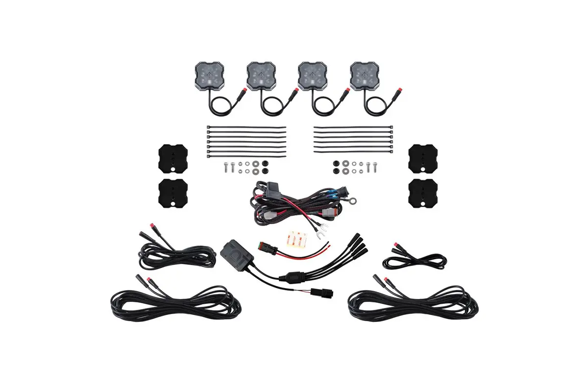 Stage Series Rgbw Led Rock Light Kit ( 4 / 8 / 12 ) Pack 9